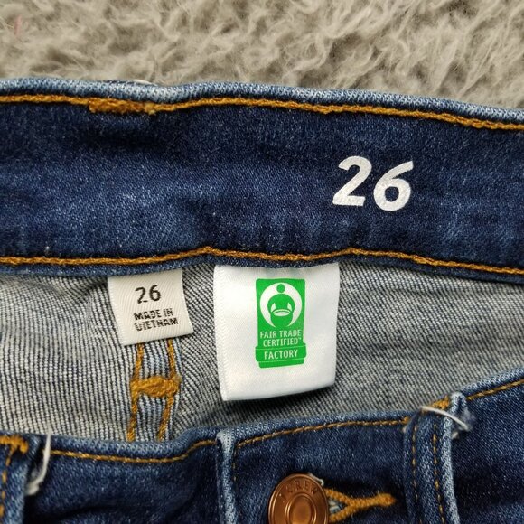J. Crew Jeans Womens 26 Blue Toothpick Stretch Skinny Re-Imagined Denim - Picture 11 of 16